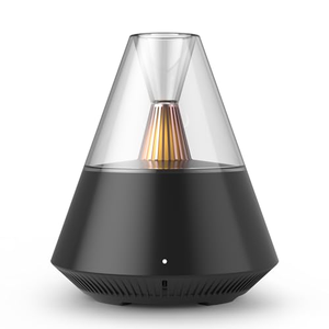 Flame Aroma Diffuser 7-color <b>Light</b> Three-level <b>Timer</b> 120ml Water Capacity Portable Household & Office Use - Product Image 1