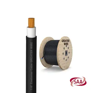AS/NZS 5000.1 X-HF-110 Copper 35mm 50mm 70mm 95mm 120mm 150mm 185mm Elastomer Cable LSZH Sheath FR Cable
