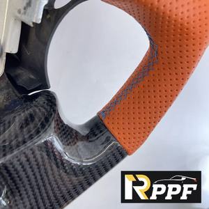 <span class=keywords><strong>Volant</strong></span> sport en fibre de carbone <span class=keywords><strong>personnalisé</strong></span> Rppf avec LED pour Subaru Impreza WRX 2002-2004 - Product Image 6
