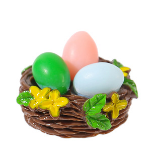 <b>Easter</b> Egg Bunny Miniature Landscape <b>Ornament</b> Resin Craft DIY Decor Indoor Outdoor <b>Easter</b> Decoration Handmade - Product Image 5