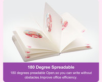 Cuaderno de PVC con Escultura de Papel 3D Personalizado de Fábrica, Tapa Dura A5, Impresión UV, Cosido con Hilo, Regalo de Cumpleaños o Negocios