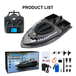 <span class=keywords><strong>Bateau</strong></span> à appâts Flytec V010, version améliorée V900, 40 points <span class=keywords><strong>GPS</strong></span>, double trémie, retour automatique 500M, <span class=keywords><strong>bateau</strong></span> de pêche à la carpe avec lumière de direction - Product Image 6