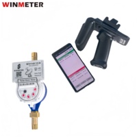 Medidor de Agua Inteligente IP68 DN15/DN20 AMR Pasivo con Radar IoT, Lectura Remota sin Batería, de Plástico/Hierro Fundido/Acero Inoxidable/Latón