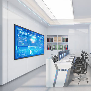 จอมอนิเตอร์โต๊ะศูนย์บัญชาการสื่อสารฉุกเฉินโต๊ะทำงานโลหะคอนโซล - Product Image 2