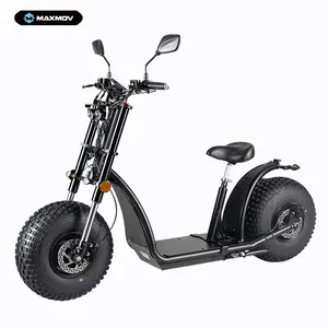 MAXMOV EEC/COC证书1500w-2500w大动力双轮毂电机Citycoco踏板车，带大胖轮胎