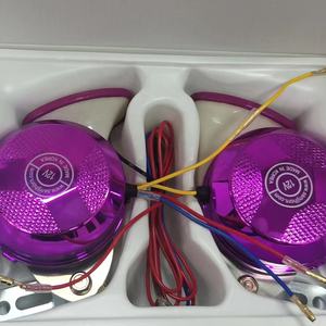 Haut-ton 430Hz bas 350Hz <span class=keywords><strong>camion</strong></span> automatique 6 klaxons sonores numériques magiques 12V 24V <span class=keywords><strong>klaxon</strong></span> de voiture 100W puissance conception de haut-parleur à 3 voies pour Dasaeron - Product Image 2