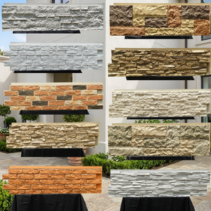 Polyurethane Beauty Cheap Decorative Wall Panel PU Faux <strong>Stone</strong> Fireproof Eco-Friendly Waterproof Modern Design <strong>Artificial</strong> <strong>Stone</strong> - Product Image 1