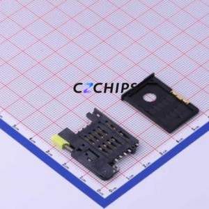 XKSIM-816-P8 SIM Card Connector SMD Connector Self-Return Type Nano SIM Card Card Holder 3.1mm - Product Image 1