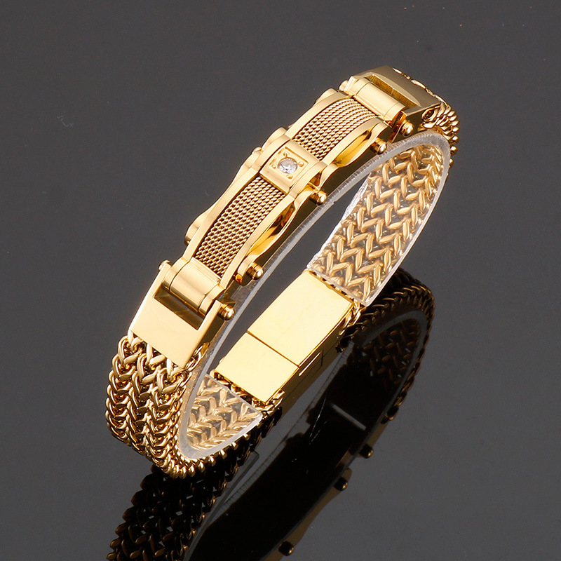 GlamPaw Cuban Hip Hop Chain Bracelet