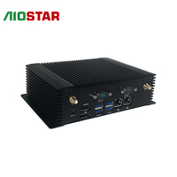 AIOSTAR MINI PC Haswell HM86 PGA 946 I3/I5/I7 4th Gen CPUs 8G DDR3L 128G SSD RJ45 LAN+ Mini PCIE Industrial Computer