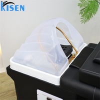 Kisen Global Electric Luxury Smart Shampoo Bed Hair Wash Machine avec technologie japonaise de spa capillaire pour un traitement efficace du cuir chevelu