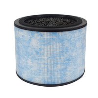 Filter AP200 Kompatibel dengan Pembersih Udara Instant AP200 F200, Filter HEPA Asli Kelas H13, dan Filter Karbon Aktif