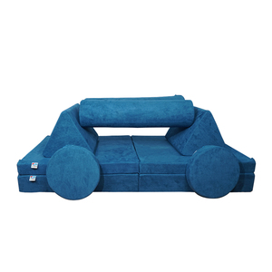 Customer DIY Convertible Foam Couch for Boys &amp; Girls <strong>Versatile</strong> Kid Couch Building Fort Child Sectional <strong>Sofa</strong> for Playroom Bedroom - Product Image 4