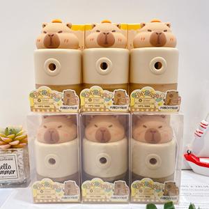 Sacapuntas eléctrico en forma de <span class=keywords><strong>Capibara</strong></span> LINDA-Sacapuntas eléctrico de dibujos animados para niños lindos-Comprar <span class=keywords><strong>Capibara</strong></span> - Product Image 3