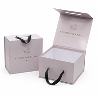 Boîte d'emballage en mousse de luxe avec inserts en éponge pour petites boîtes à vêtements - Fermeture magnétique personnalisable