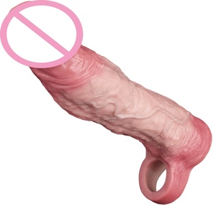 Extensor de Pene ORALSX de 9 Pulgadas con Vibración y Estimulación, Juguetes Sexuales para Retrasar la Eyaculación, Ampliador de Pene, Potenciador Sexual para Hombres - Product Image 1