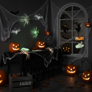 36PC bagliore nel buio Set di animali di Halloween 144 pz/cartone per le decorazioni del partito - Product Image 4