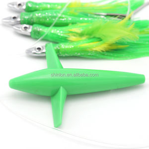 Rigged Tuna Mahi <span class=keywords><strong>Dorado</strong></span> Feather Daisy Chain Teaser Trolling Bird Señuelo <span class=keywords><strong>de</strong></span> <span class=keywords><strong>pesca</strong></span> - Product Image 2