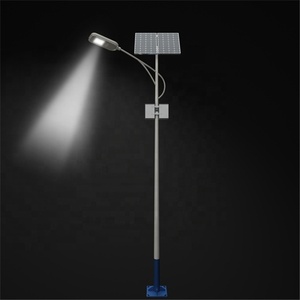 50w 80w 100W poste <span class=keywords><strong>de</strong></span> Luz LED panel solar integrado farola solar mixta farola solar mixta farola solar - Product Image 3