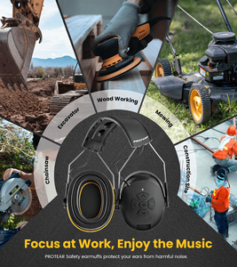 <span class=keywords><strong>Orejeras</strong></span> Electrónicas con Cancelación de Ruido Bluetooth, Protección Auditiva para Caza y Tiro - Product Image 5