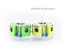 Potentiomètres à film de carbone série rotative CF J16 5K, tolérance 10%, rotation 360°, interrupteur intégré Push-Pull pour drones UAV