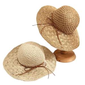Pailles à tarte pour femmes adultes Sun High Personality 90Cm Sized Yellow Too Dry Baby Girl Summer Hats - Product Image 1