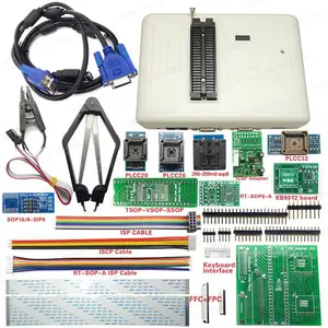 Universale EMMC NAND FLASH IC Programmatore RT809H con 12 Adattatori
