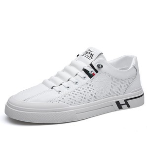 Nuevo Estilo de Zapatos Deportivos Transpirables de Cuero Genuino con Relieve, Modernos y Multiusos para Hombre, para Primavera, Verano y Otoño - Product Image 5