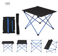 Table de Camping en alliage d'aluminium, tissu Oxford 600D, nouvelle collection, très légère, pliable, pour pique-nique Camping