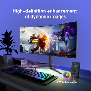 Monitor de Computadora 5K de 40 Pulgadas, 120Hz/75Hz, LED Curvo, para Oficina/Escritorio - Product Image 2