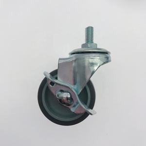 TPR leiser geräuscharmer Rollstuhl klein bodenschutz thermoplastischer Kautschuk 50mm 2 Zoll schwenkbarer DAJIN-Rollstuhl - Product Image 2