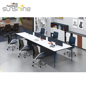 Juego completo personalizado de madera de estilo moderno de Diseño <span class=keywords><strong>Popular</strong></span> de muebles de oficina por la serie Sunshine QM - Product Image 5