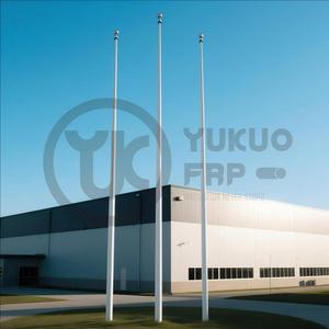 Chịu thời tiết 4-12M <span class=keywords><strong>FRP</strong></span> cờ cực nhà máy-trực tiếp bền ngoài trời cờ cực cho quảng trường công cộng và thương mại cờ hiển thị - Product Image 3