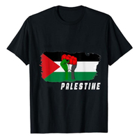 Nouveaux vêtements palestiniens 2024, t-shirt vert palestinien pour hommes, t-shirt palestinien pour hommes, sport