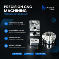 Services d'usinage CNC de haute précision pour prototypes rapides en aluminium et acier inoxydable de l'usine HUALONG
