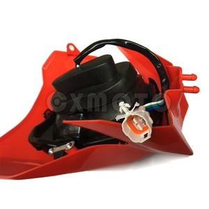 Supermoto faro delantero 12V plástico Dirt Bike faro carenado para <span class=keywords><strong>Honda</strong></span> <span class=keywords><strong>CRF450L</strong></span> CRF450XR 2019-2020 - Product Image 4