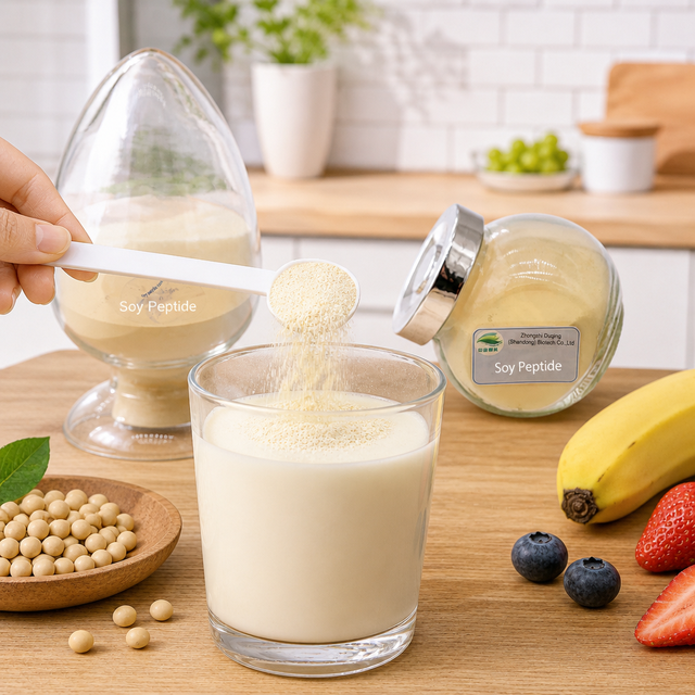 Pure Bioactive Soy Peptide Powder Hydrolyzed Small Molecule Vegan Protein for Nutritional Recovery