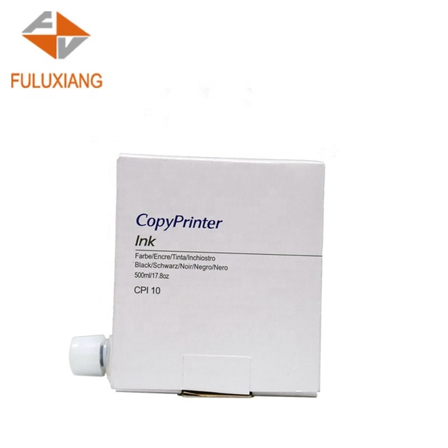 FULUXIANG Compatible CPI 10 Duplicator Ink for Ricoh JP750 JP780 Black Printer Color Ink Cartridge