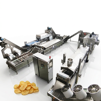 Aardappelchips productielijn turnkey installatie met personeelsopleiding en wereldwijde service voor de start van een nieuwe voedingsmiddelenfabriek