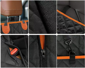Coprisedile <span class=keywords><strong>per</strong></span> Cani da Auto di Grandi Dimensioni con Fondo Rigido <span class=keywords><strong>per</strong></span> Sedile Posteriore - Vendita all'Ingrosso - Product Image 6