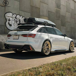 Aileron de toit en fibre de carbone style PT pour Audi RS6 C8, kit carrosserie en carbone, aileron avant, pièces et accessoires automobiles 2019-2022 - Product Image 5
