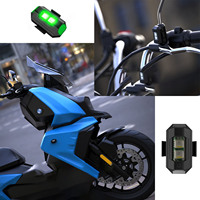 Lampe de signalisation d'avertissement de moto étanche IP68 7 couleurs feux clignotants pour véhicule Drones avion UAV lampes de navigation nocturne