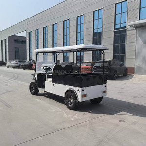 รถกอล์ฟไฟฟ้าแบบ 2 ที่นั่ง รุ่นใหม่ ปี 2026 พร้อมกระบะบรรทุก ได้รับการรับรองมาตรฐาน CE รถอเนกประสงค์สำหรับฟาร์มและสนามกอล์ฟ ระยะทางวิ่ง 80 กม. - Product Image 6