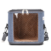 Sac de transport portable pour petits animaux, respirant, pour voyages en plein air, pour petauh, hamster, cochon d'Inde, chaton