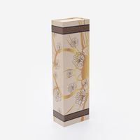 Coffret Cadeau en Carton Long avec Couvercle Rabattable, Emballage en Forme de Livre pour Ensemble de Pinceaux de Maquillage à Motif Gaufré Personnalisé en Flexographie