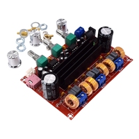 Amplificateur de son numérique 2.1 canaux Xh-M139 100W 12V-24V à large plage de tension, circuit de subwoofer audio, carte amplificateur 100 watts Tpa3116D2