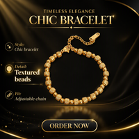 Bracelet en acier inoxydable 316L plaqué or 18 carats avec zircon et perles rondes pour femme et homme, cadeau de mariage