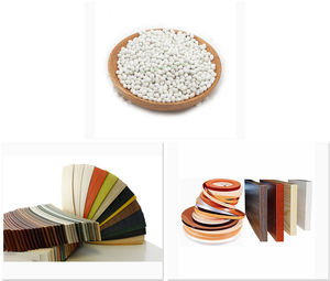 Colle thermofusible EVA à haute résistance à la température pour bandes <span class=keywords><strong>de</strong></span> bordure en PVC Adhésif thermofusible avec grain rond beige - Product Image 2