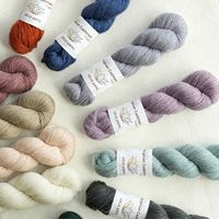 Fil à tricoter en cachemire pur de Mongolie, 182m/55g, fils Lotus de haute qualité, fils Lotus pour bébé, fil à tricoter à la main pour pull, châle, manteau