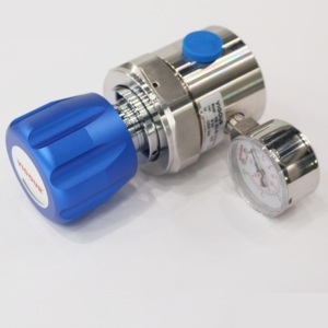 1.7 Cilindro High-Flow High-Pressure Line Regulador para GLP Hélio Propano 1/2 NPT Chrome Plated Latão Conexão Tubo Soldado - Product Image 4